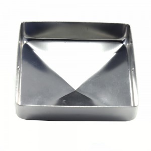 101x101mm Hot Sales Square Pyramid Stainless Steel Post Cap