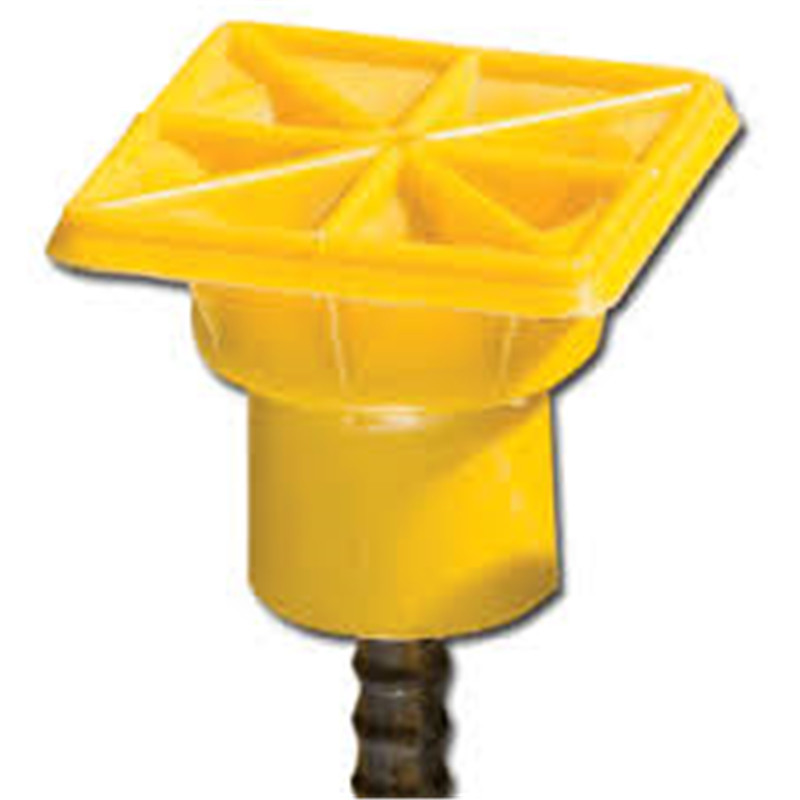 Fit Bar Diameter 20-32mm Yellow Plastic Rebar Cap (5)