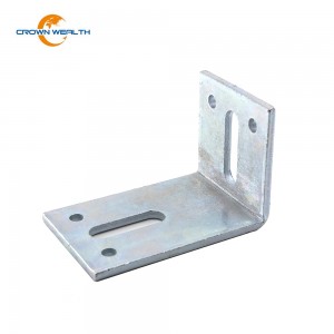2019 Good Quality Stainless Steel Right Angle Brackets - Adjustable Galvanized steel Angle Bracket – Crown