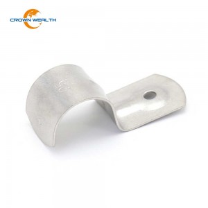 Heavy Duty stainless steel 304 25 mm saddle pipe clamp
